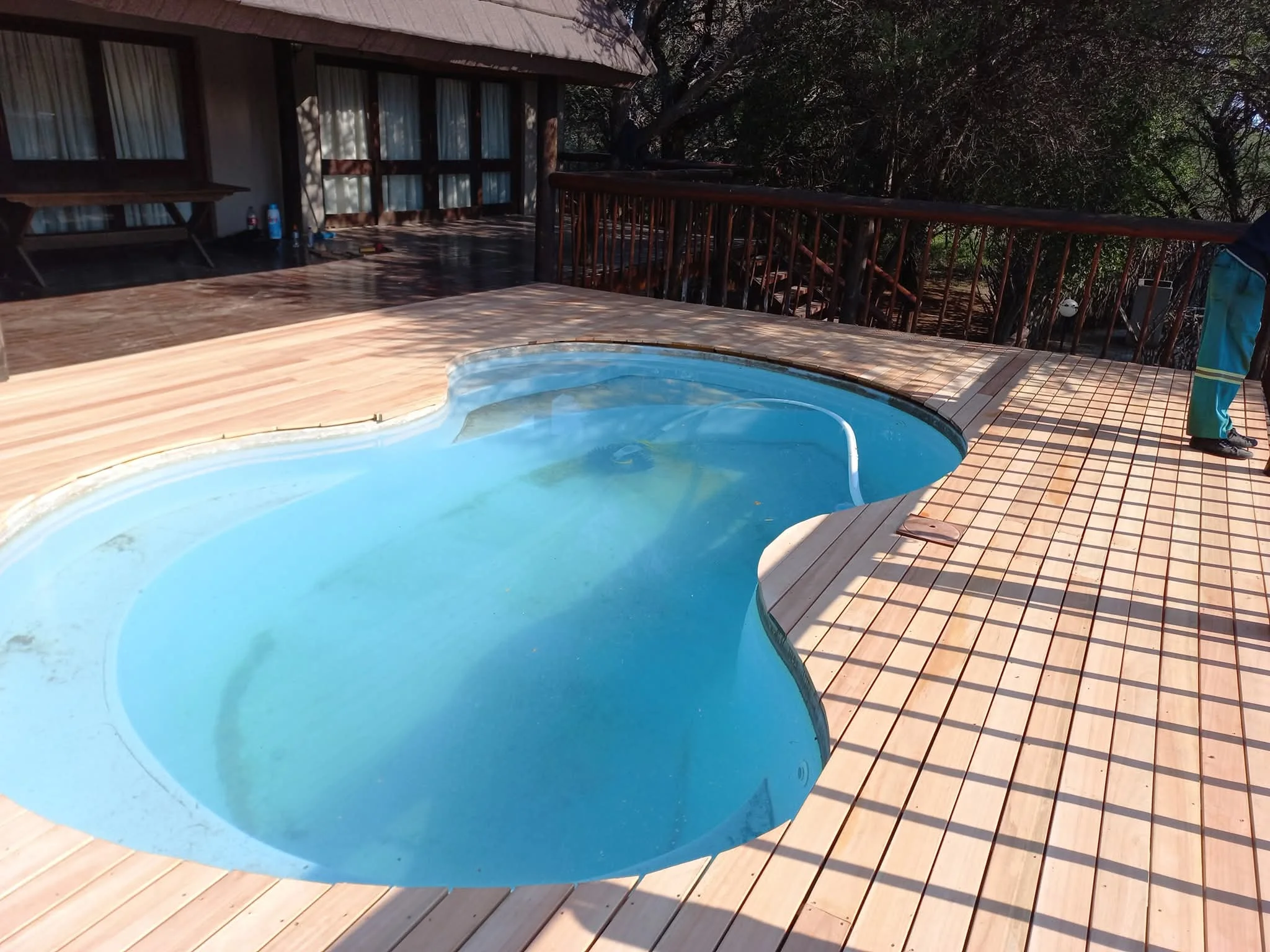 After decking